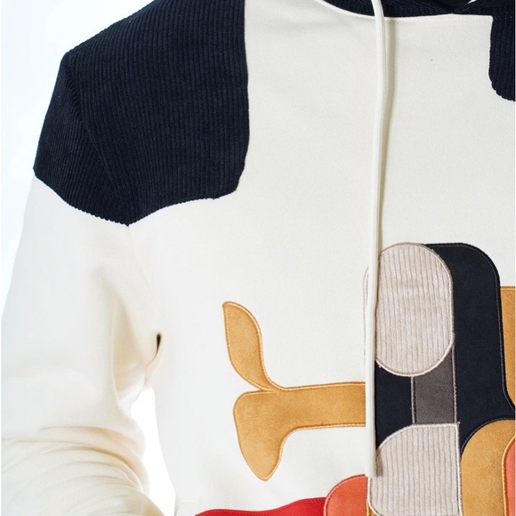 Corduroy Mix Hoodie by Frost Originals - Picture 4 of 10